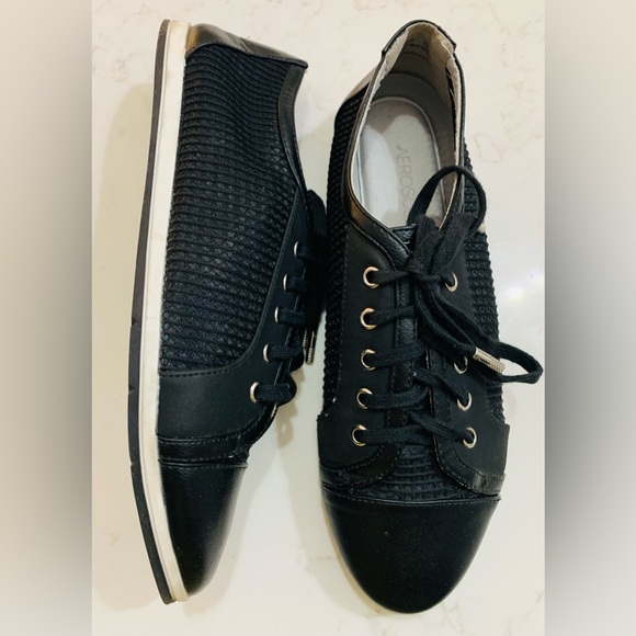AEROSOLES Shoes - AEROSOLES cushioned mesh and leather sneakers, 8.5